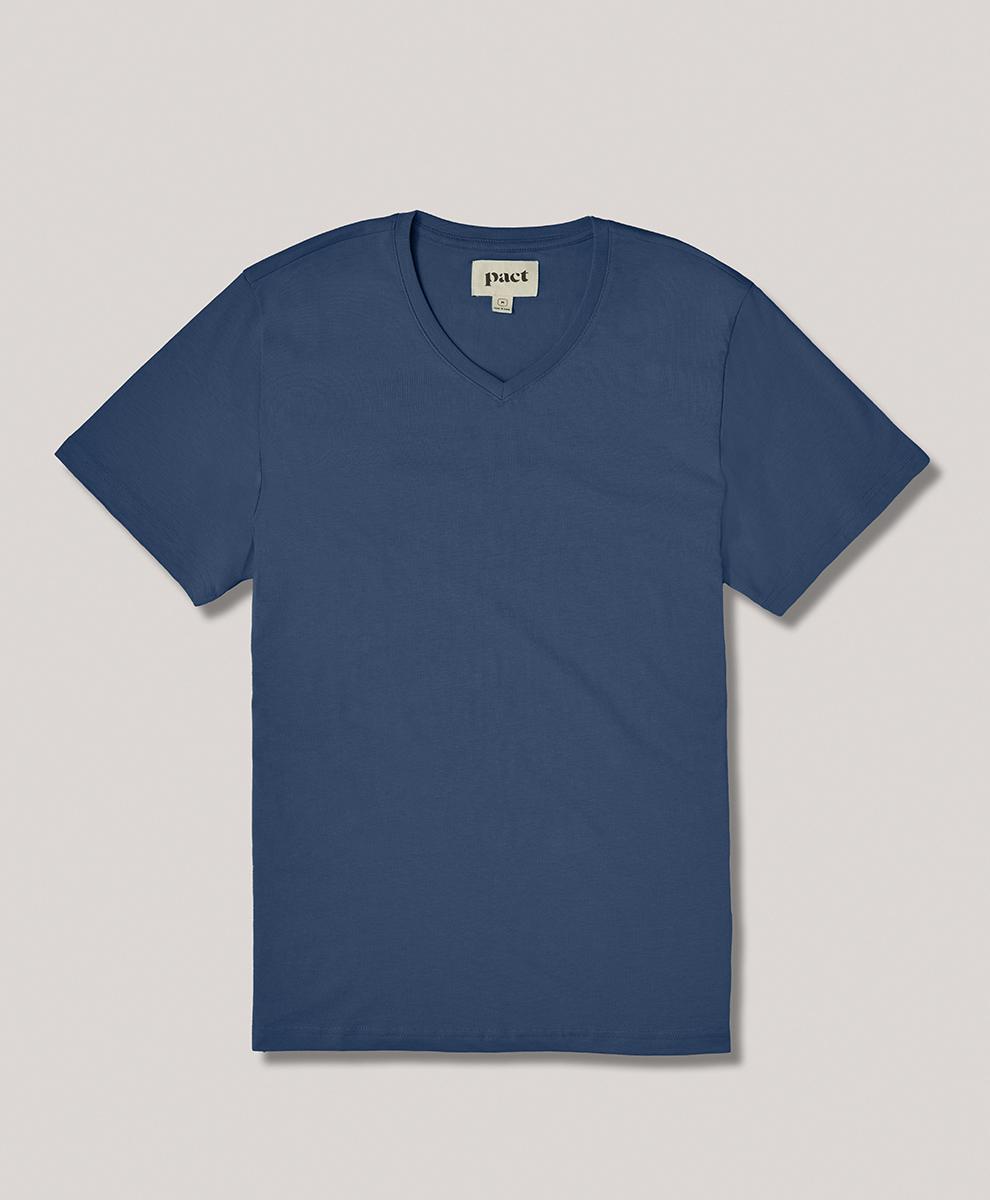 Mens Softspun V-Neck Tee XL Product Image