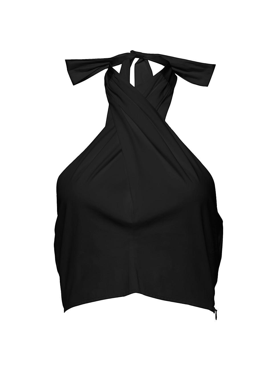 Womens Kai Crisscross Halter Top Product Image