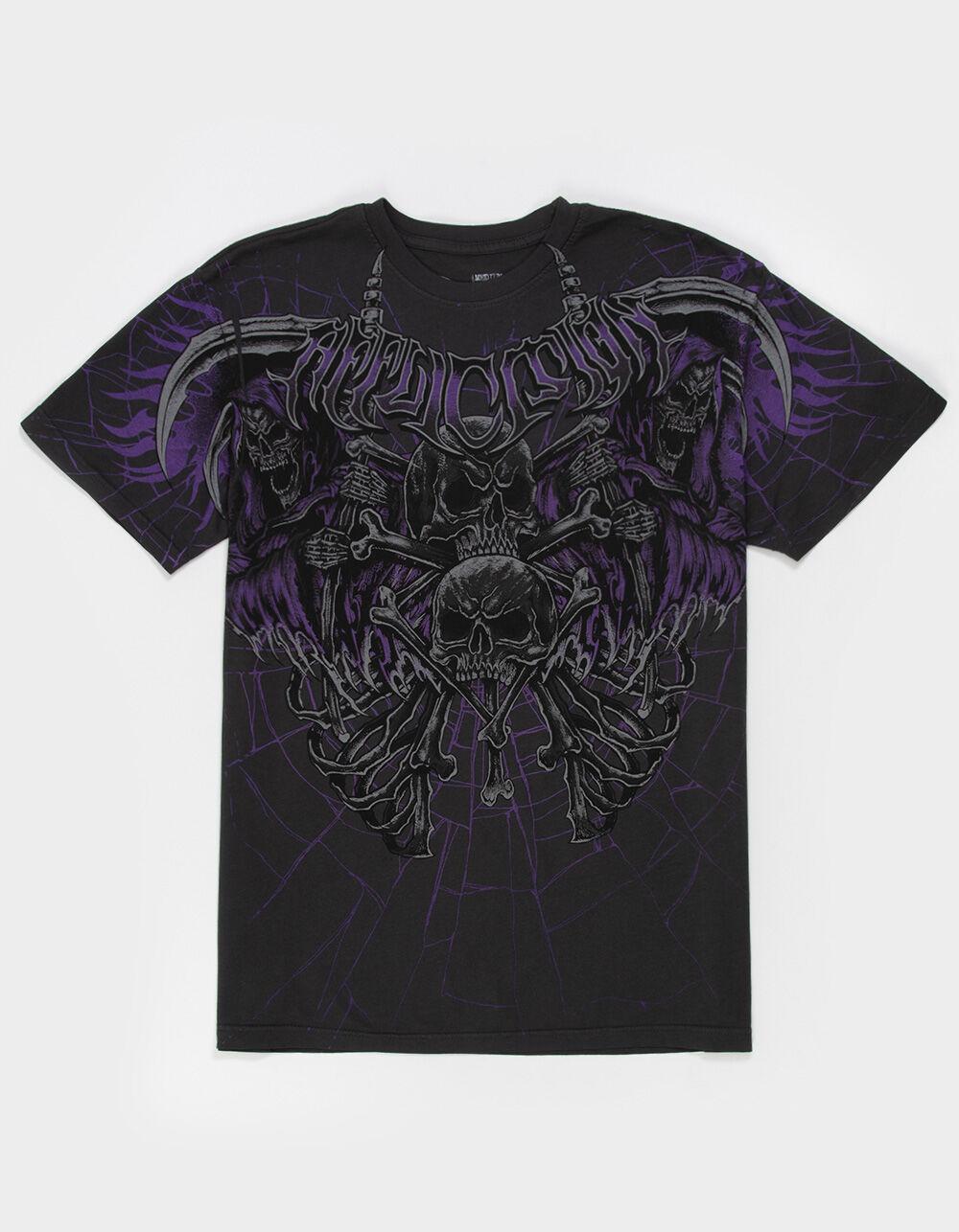 AFFLICTION Darkness Falls Mens Tee Product Image