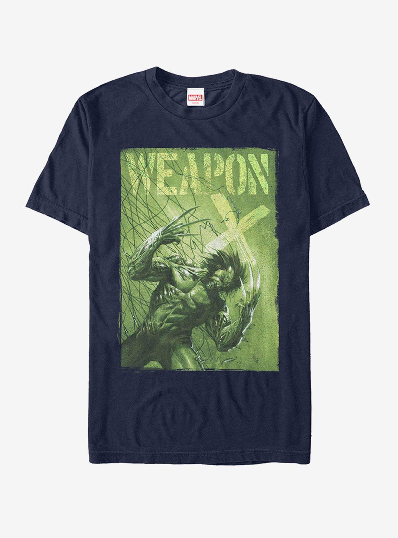 Marvel X-Men Wolverine Weapon X T-Shirt Product Image