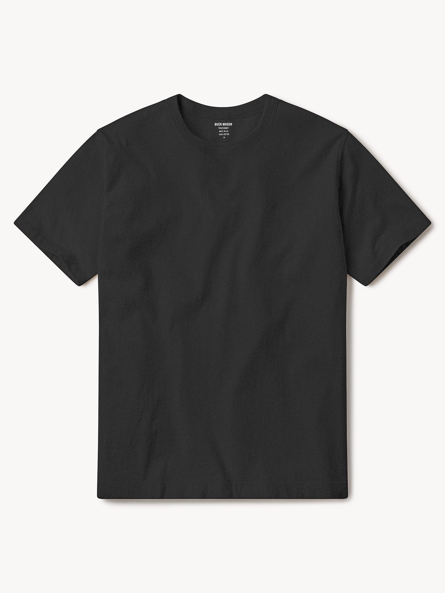 Vintage Black Toughknit 90s Boxy Tee Product Image