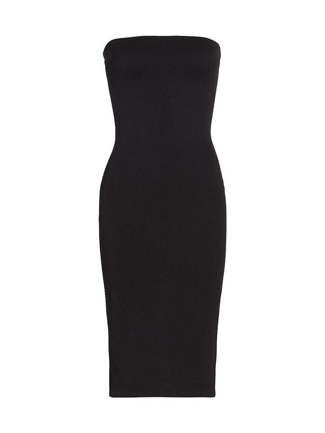 Womens Strapless Pencil Midi-Dress Product Image