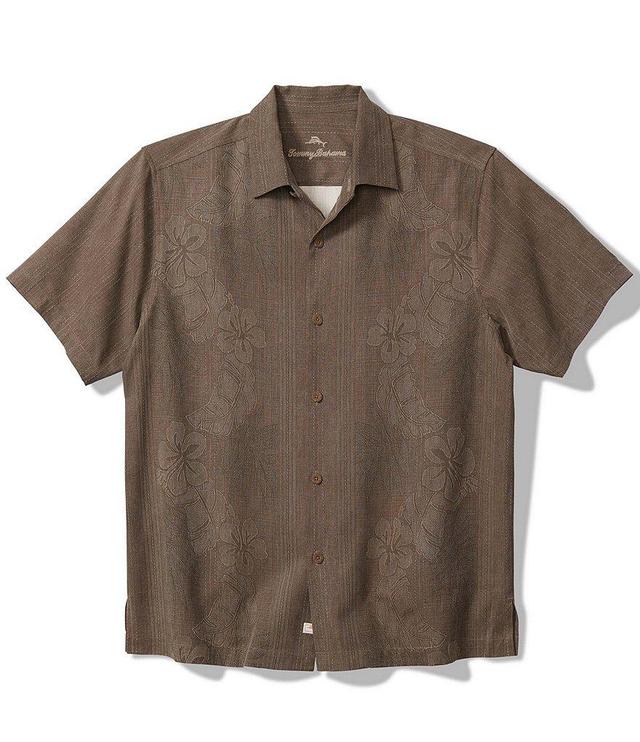 Tommy Bahama Bali Border Silk Short Sleeve Woven Shirt Product Image