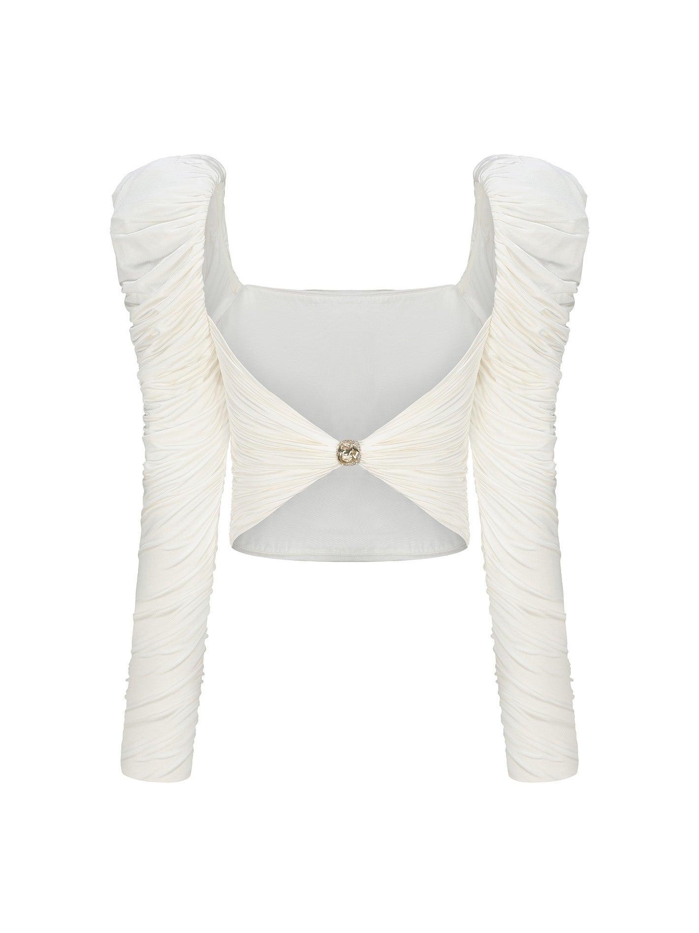 Brandy Top (White) (Final Sale) Product Image