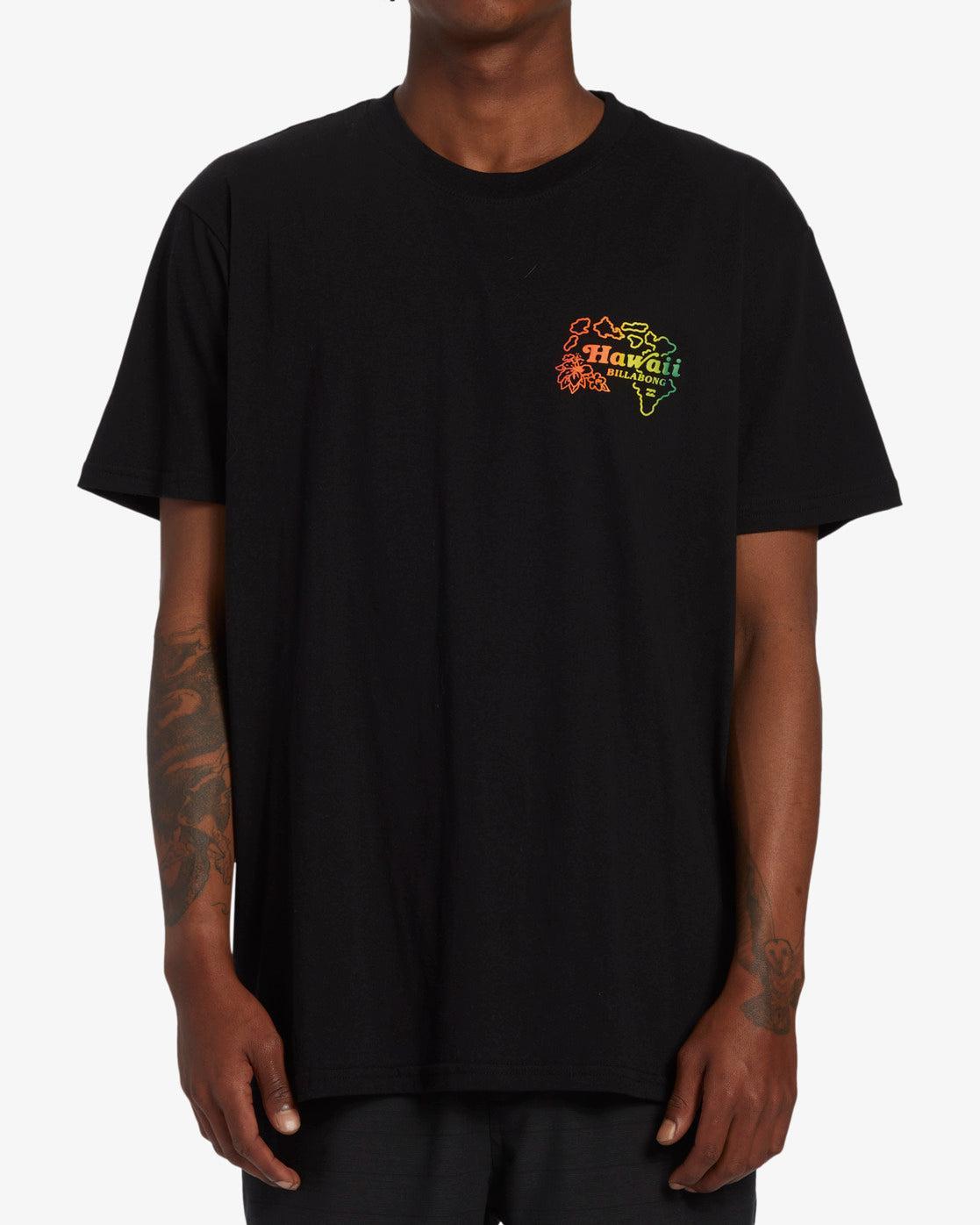 Handkie Hawaii T-Shirt - Black Male Product Image