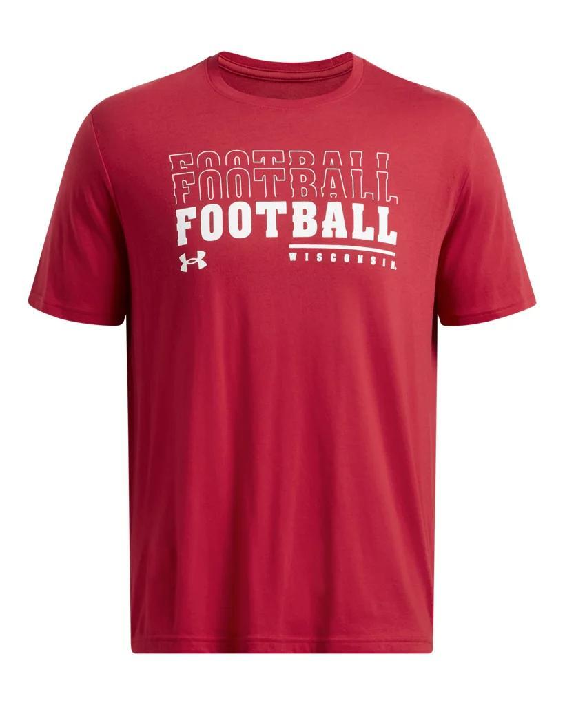 Men's UA Performance Cotton Collegiate T-Shirt Product Image