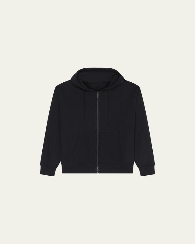 Mens Studded Full-Zip Hoodie Product Image