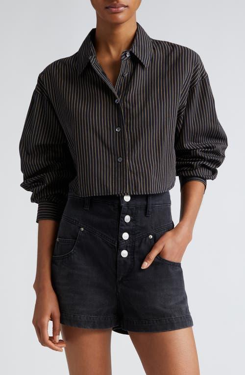 Womens Eliora Striped Cotton Shirt product image