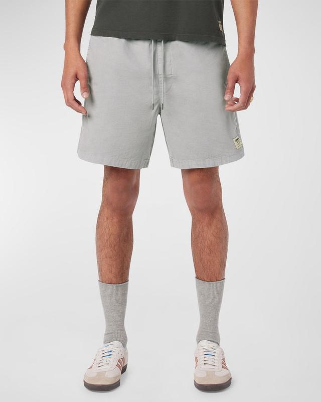 Mens Racer Cotton Shorts Product Image