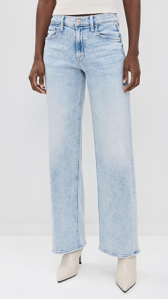 MOTHER The Spinner Zip Sneak Jeans | Shopbop Product Image