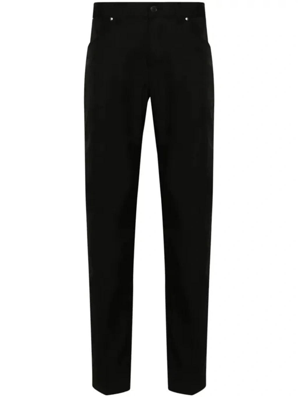 Logo-patch Trousers In Black Product Image