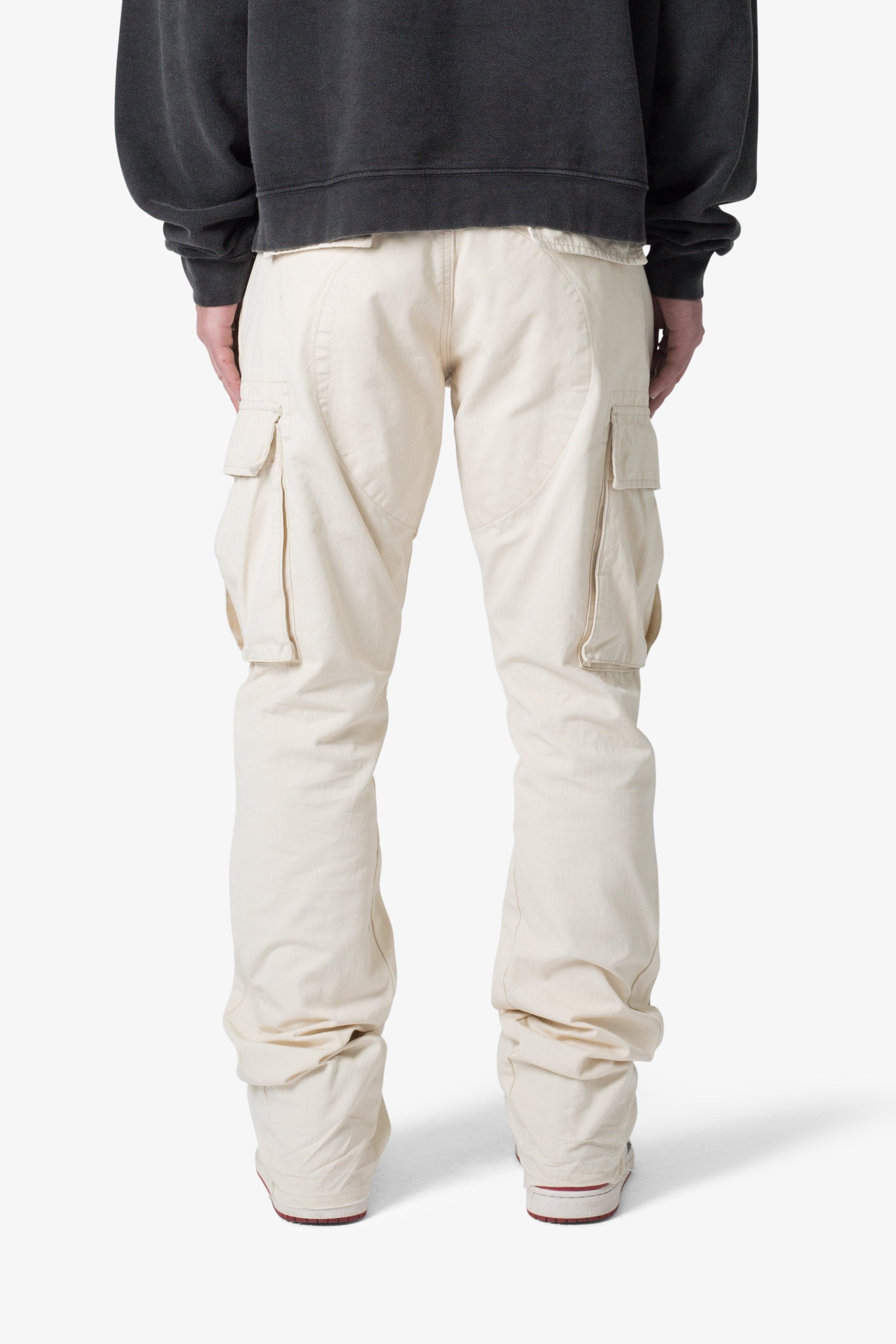 Bootcut Cargo Pants - Khaki Product Image