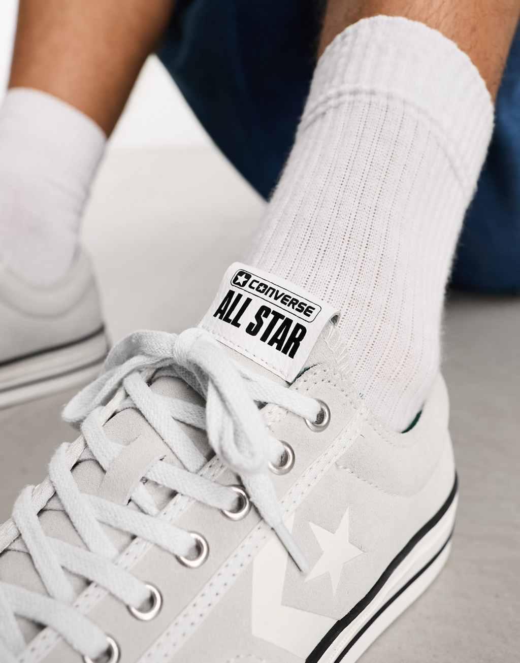 Converse Star Player 76 Everyday Essentials Ox sneakers in light gray Product Image