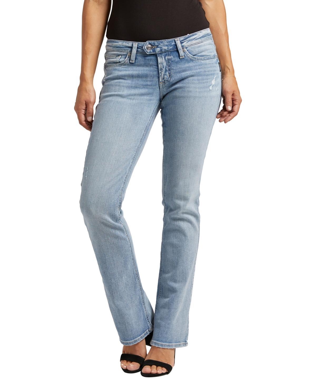 Silver Jeans Co. Womens Tuesday Low Rise Slim Bootcut Jeans Product Image