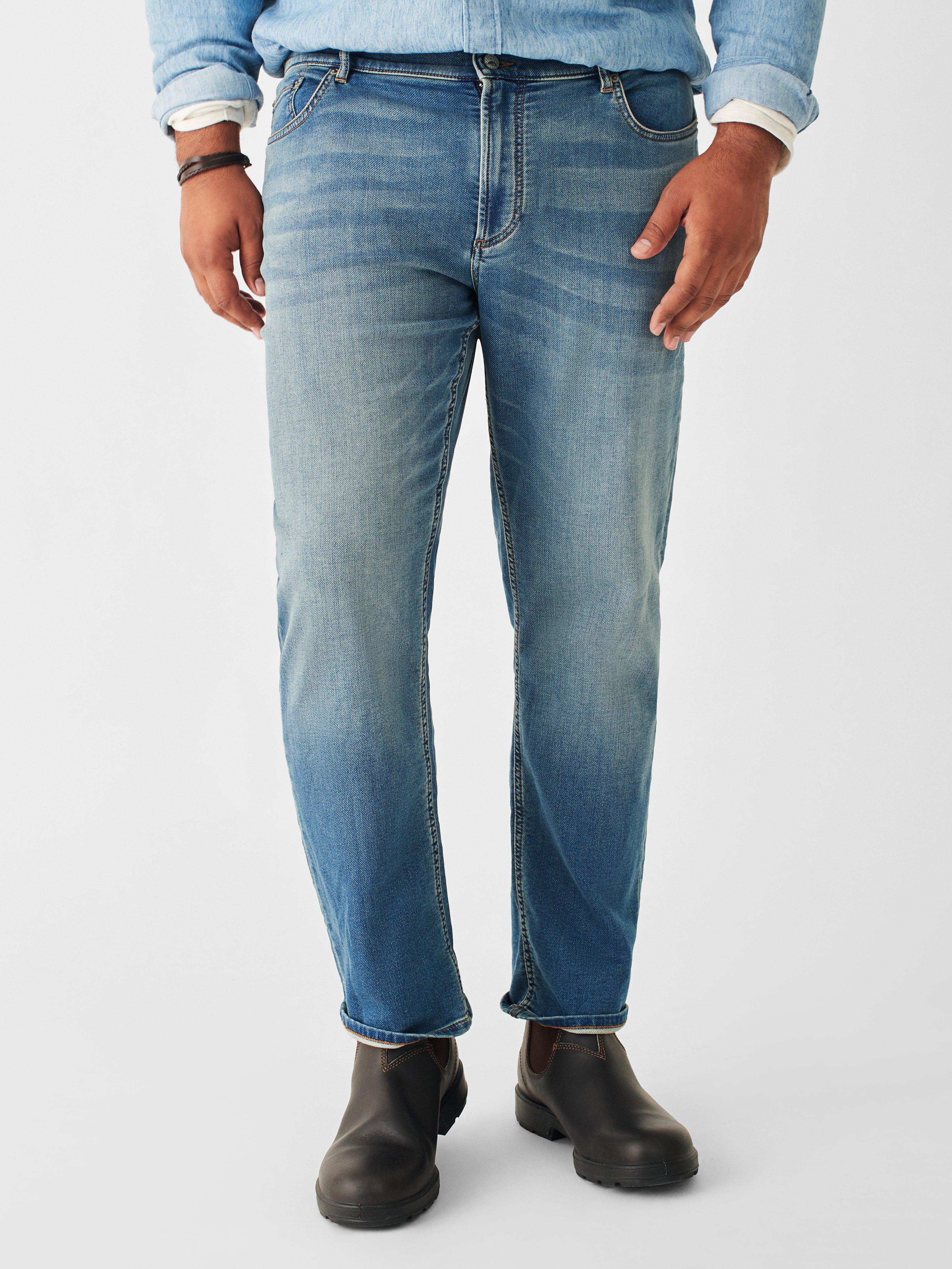 Stretch Terry Indigo 5-Pocket (32" Inseam) - Easton Wash Product Image