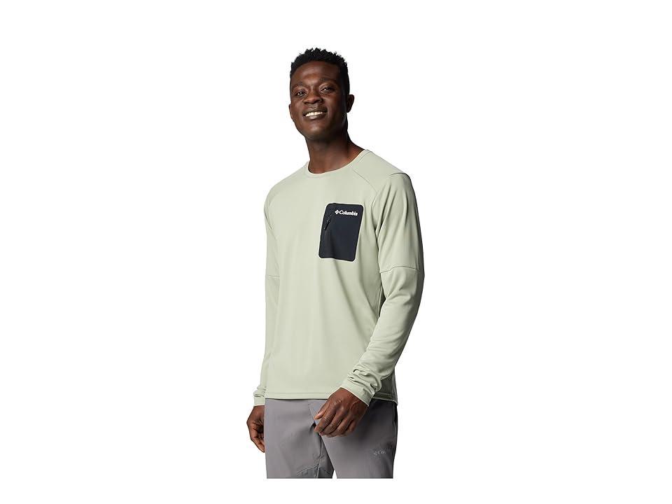 Columbia Mens Columbia Tech Knit Long Sleeve Crew- Product Image