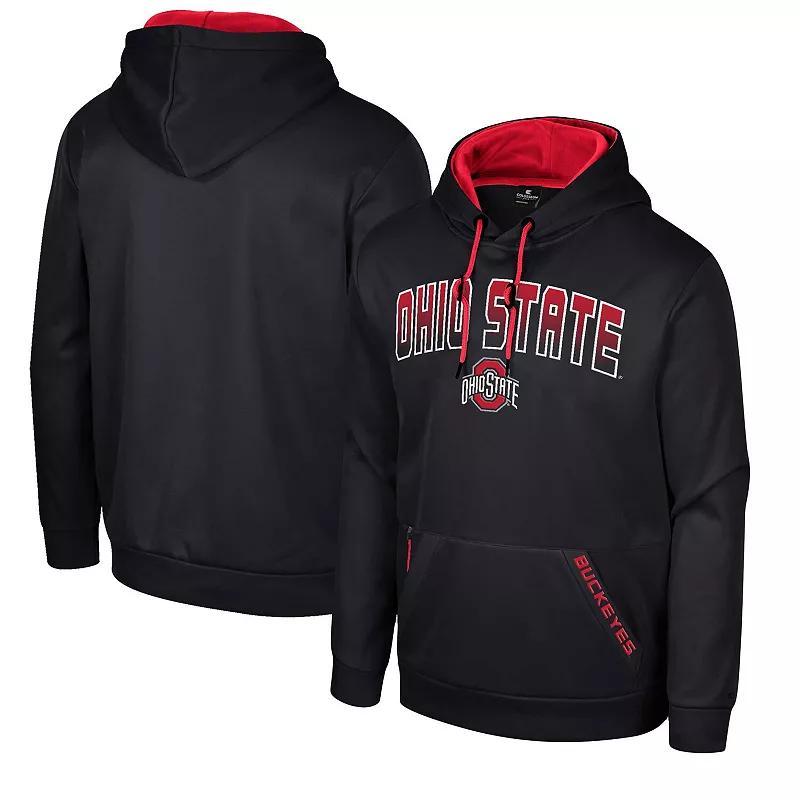 Mens Colosseum Black Kentucky Wildcats Reese Pullover Hoodie Product Image