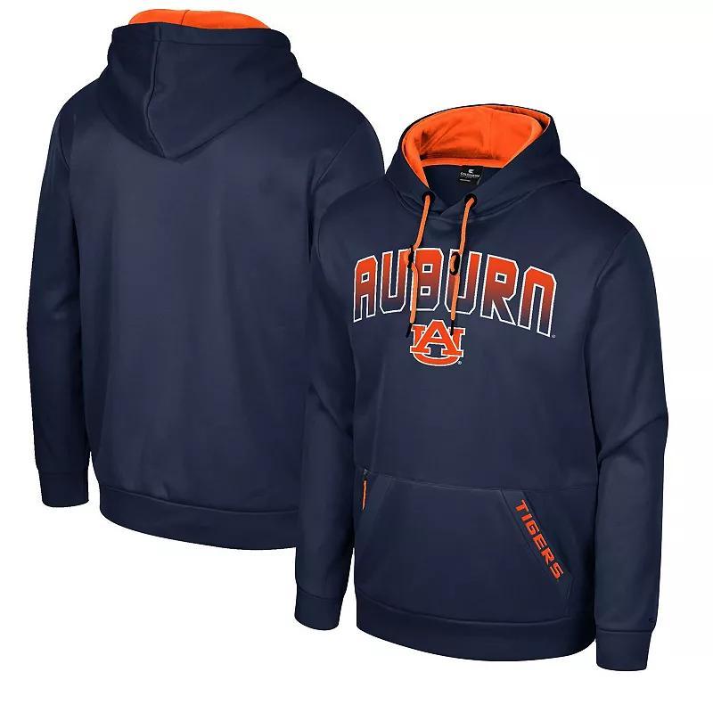 Mens Colosseum Auburn Tigers Reese Pullover Hoodie Blue Product Image