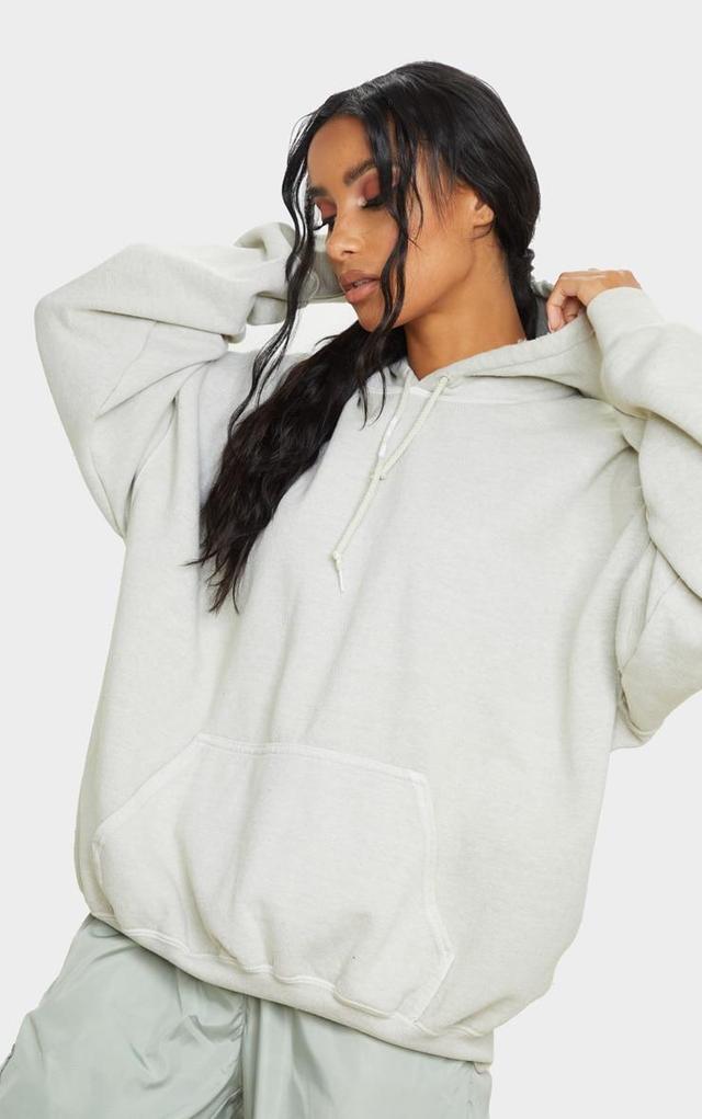 Sage Oversized Basic Hoodie Product Image