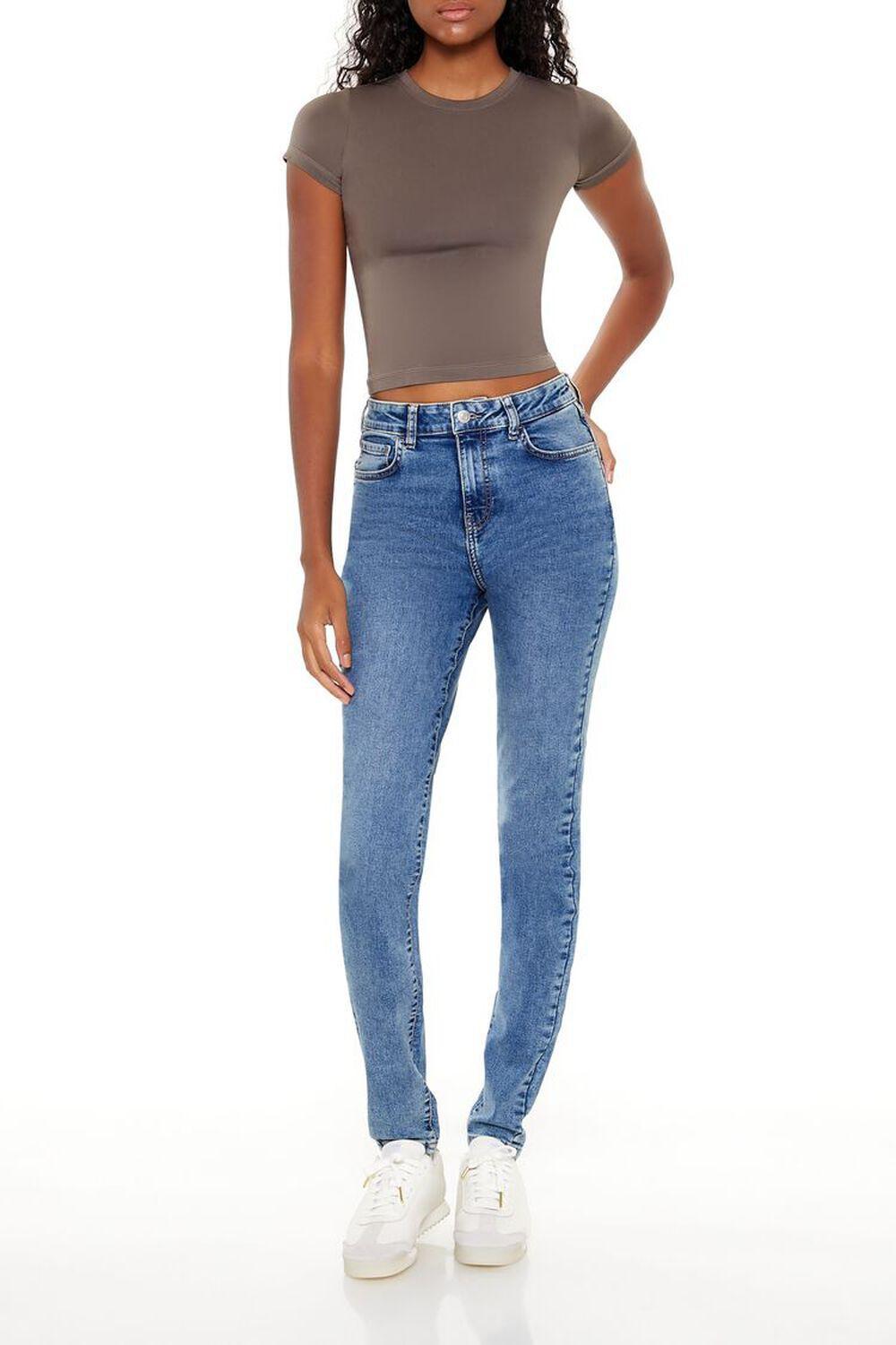 Mid-Rise Skinny Jeans | Forever 21 product image