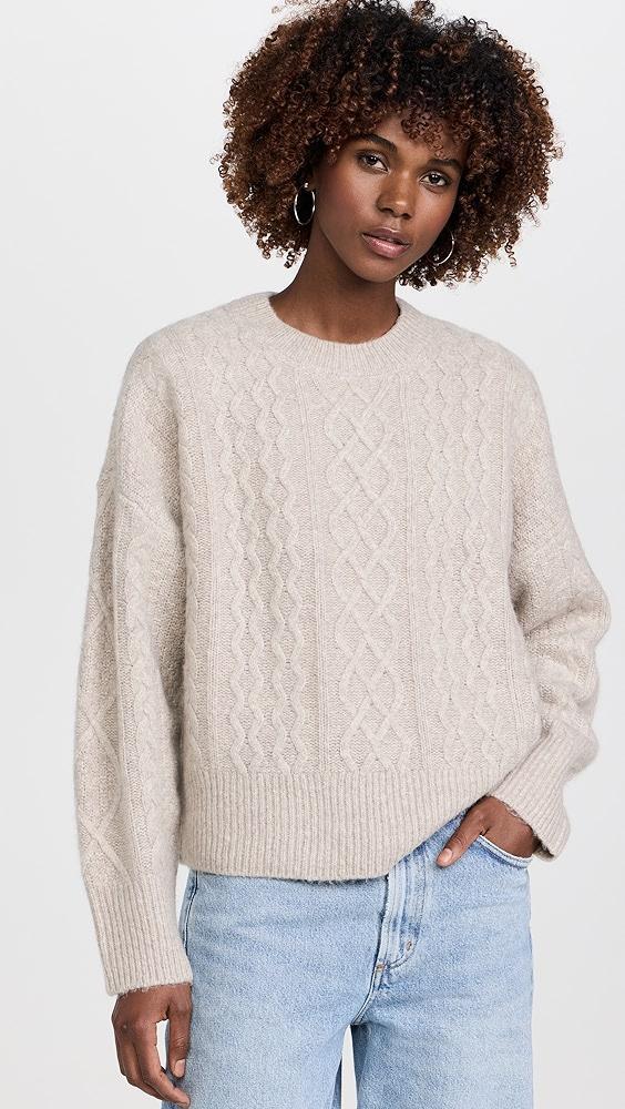 Favorite Daughter The Oversized Cable Sweater | Shopbop Product Image