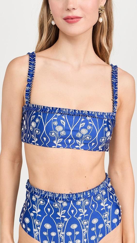 Agua by Agua Bendita Olmo Petalo Bikini Top | Shopbop Product Image