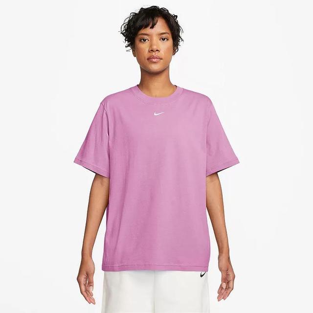 Womens Nike Sportswear Essential Tee Blue Product Image