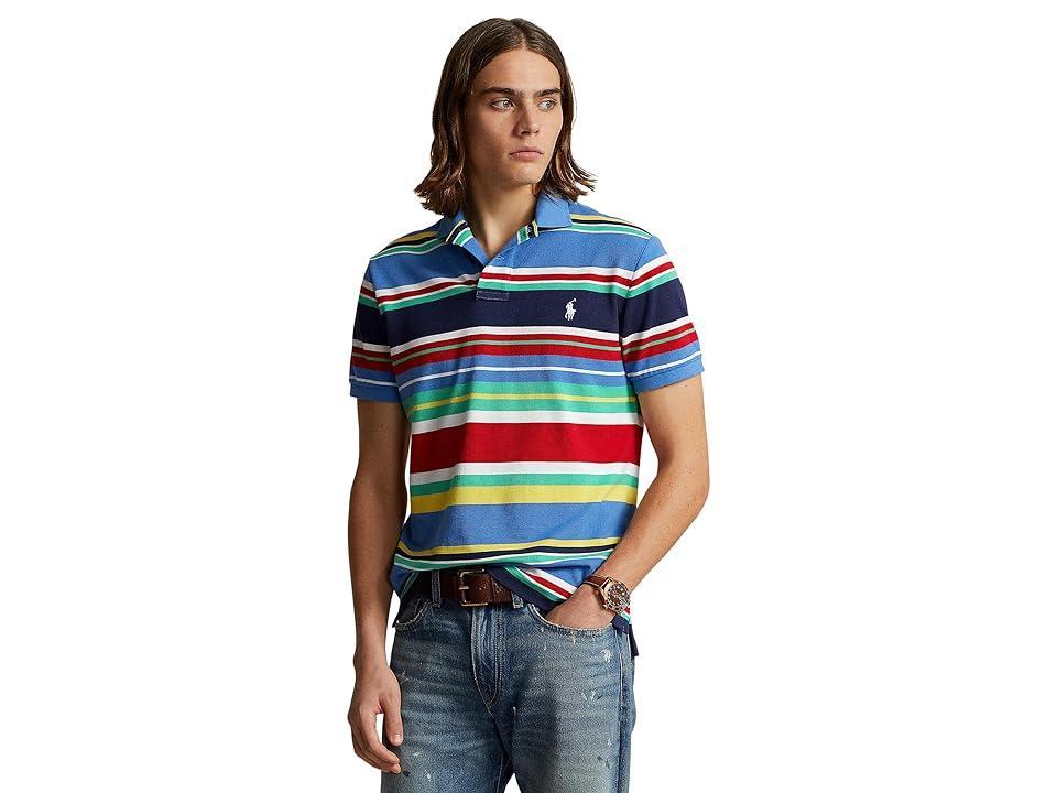 Polo Ralph Lauren Stripe Cotton Piqu Polo Product Image