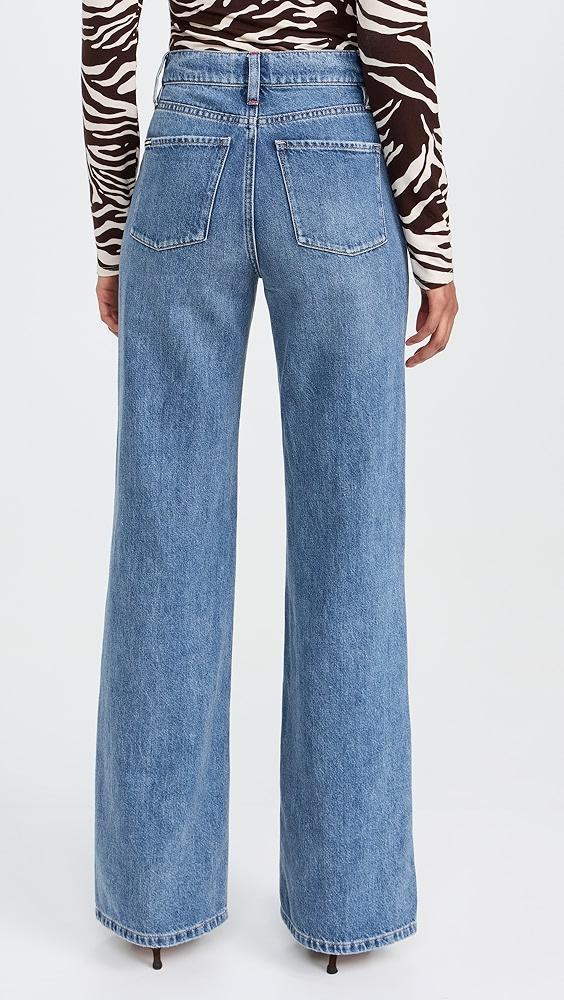 alice + olivia Weezy Full Length Jeans | Shopbop Product Image