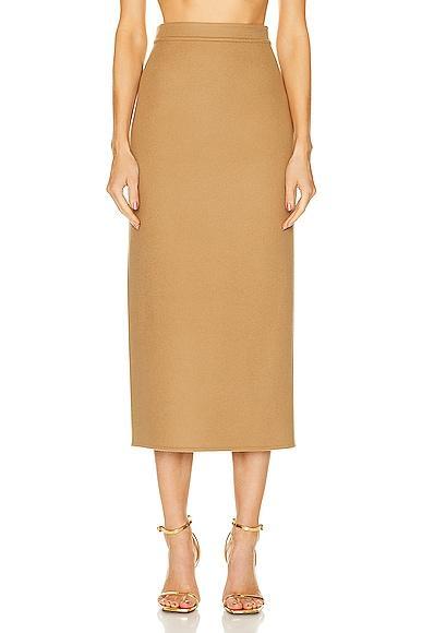 Valentino Midi Skirt in Orange Product Image