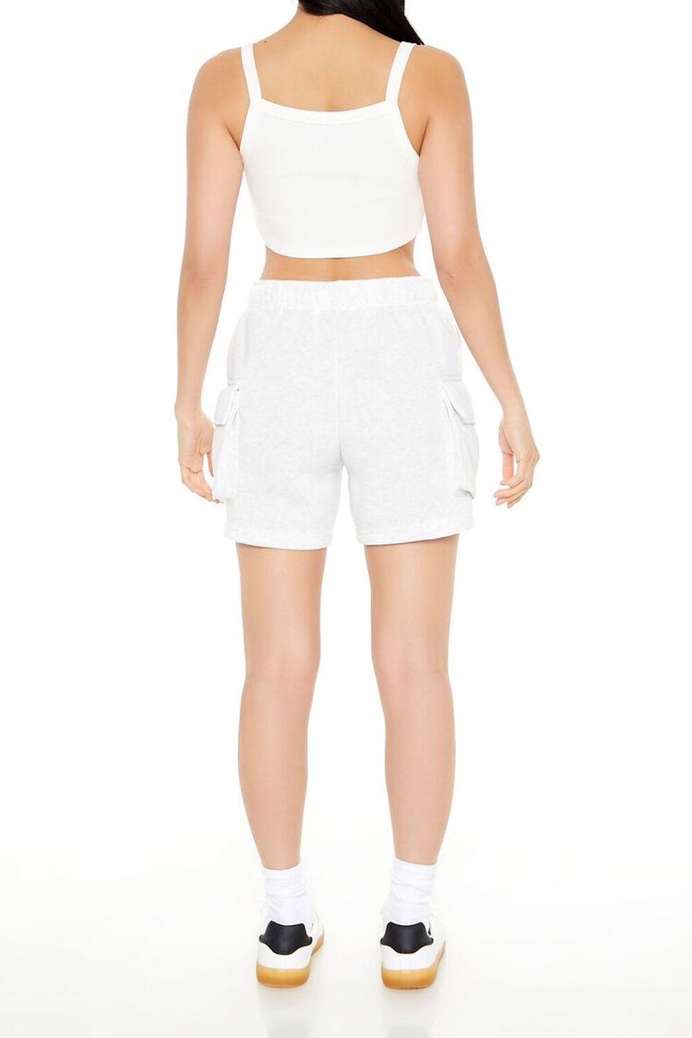 Fleece Cargo Sweatshorts | Forever 21 Product Image