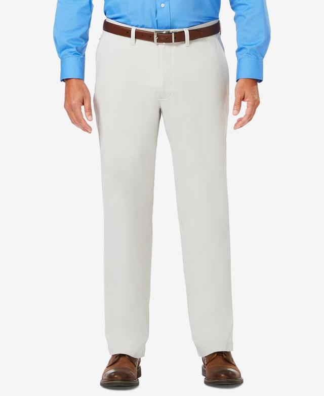 J.m. Haggar Mens Luxury Comfort Classic-Fit Performance Stretch Casual Pants Product Image