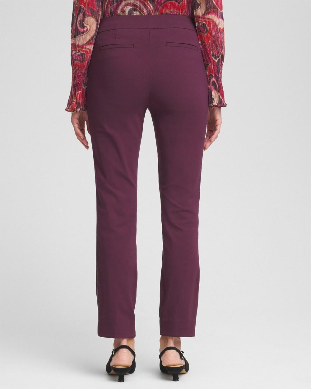 Brigitte Beaded Slim Ankle Pants Product Image