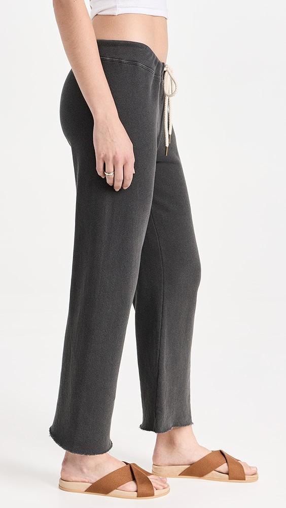 THE GREAT. The Wide Leg Cropped Sweatpants | Shopbop Product Image