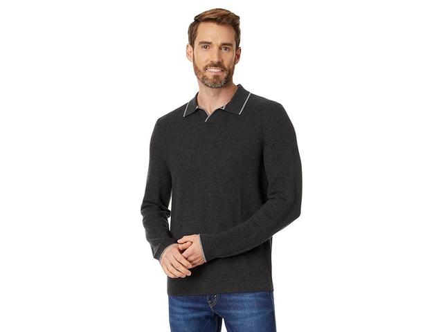 Mens Long Point Long-Sleeve Polo Shirt Product Image