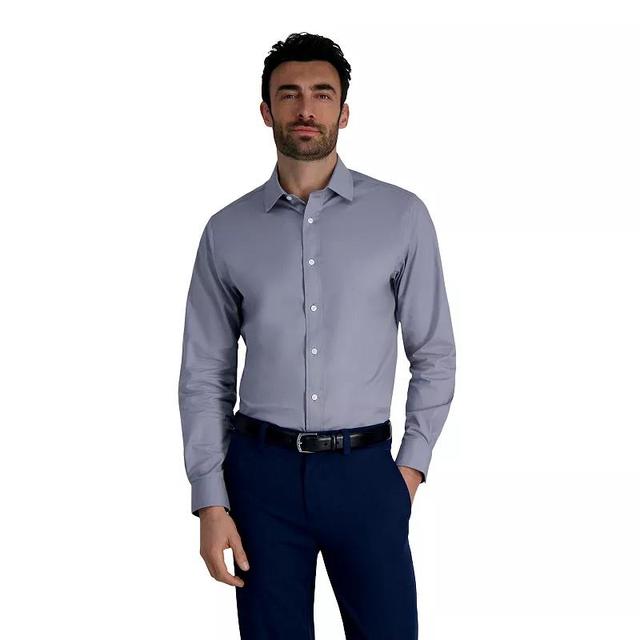 Mens Haggar Premium Comfort Classic Fit Wrinkle Resistant Dress Shirt Product Image