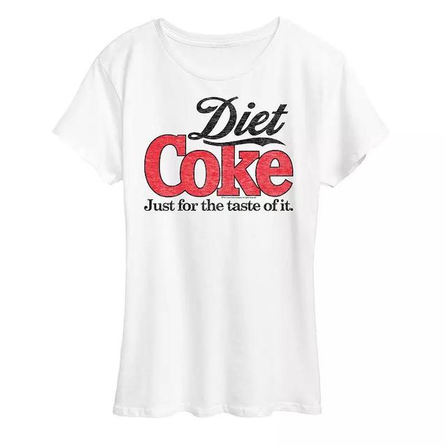 Womens Diet Coke Retro Logo Graphic Tee Product Image