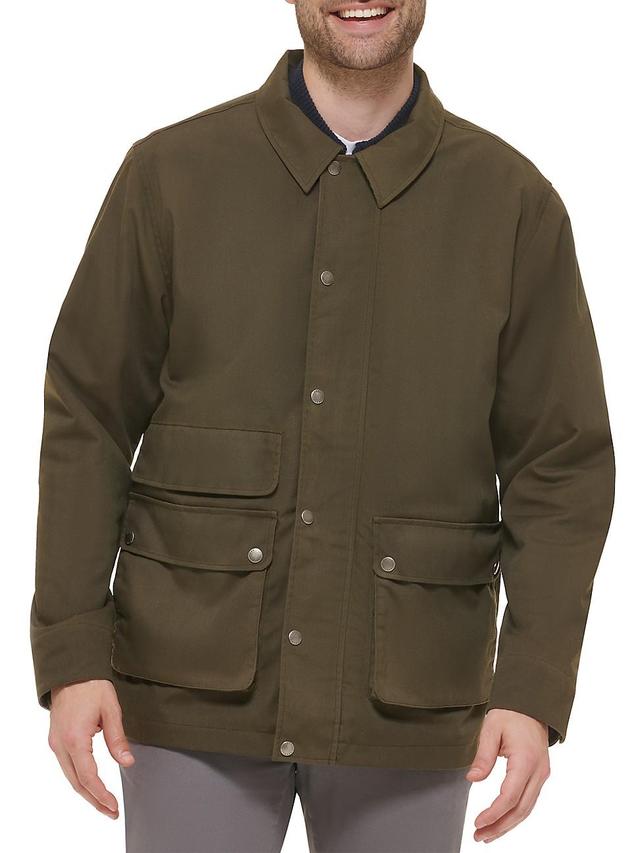 Cole Haan Waxed Rain Jacket Product Image