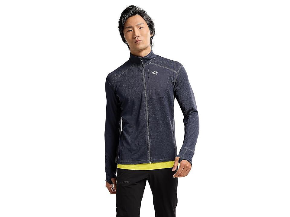 Arc'teryx Delta Jacket (Black Sapphire) Men's Clothing Product Image