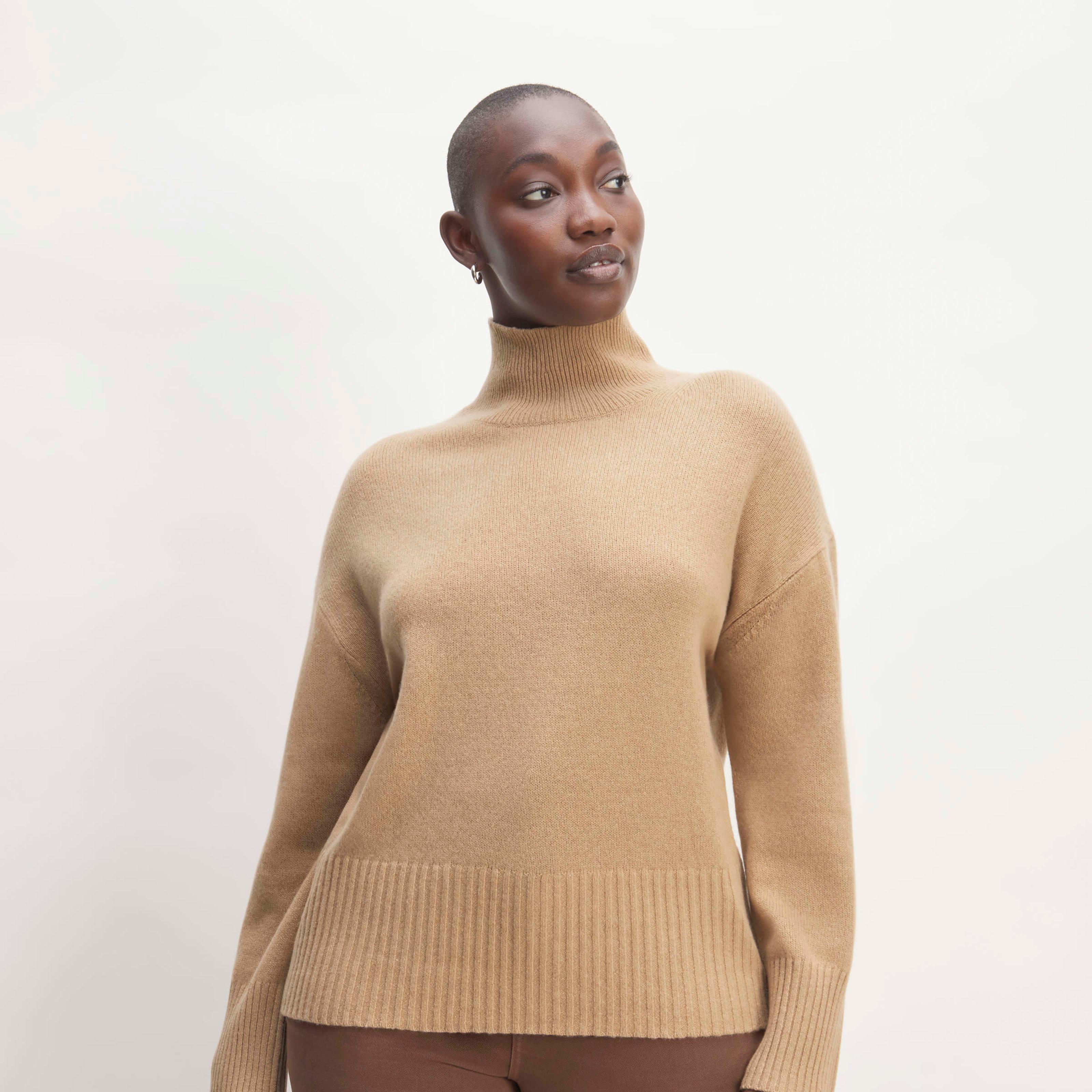 Womens Cashmere Oversized Turtleneck Sweater by Everlane Product Image