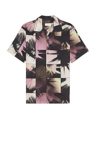 SATURDAYS NYC Canty Disco Shirt in Purple Product Image