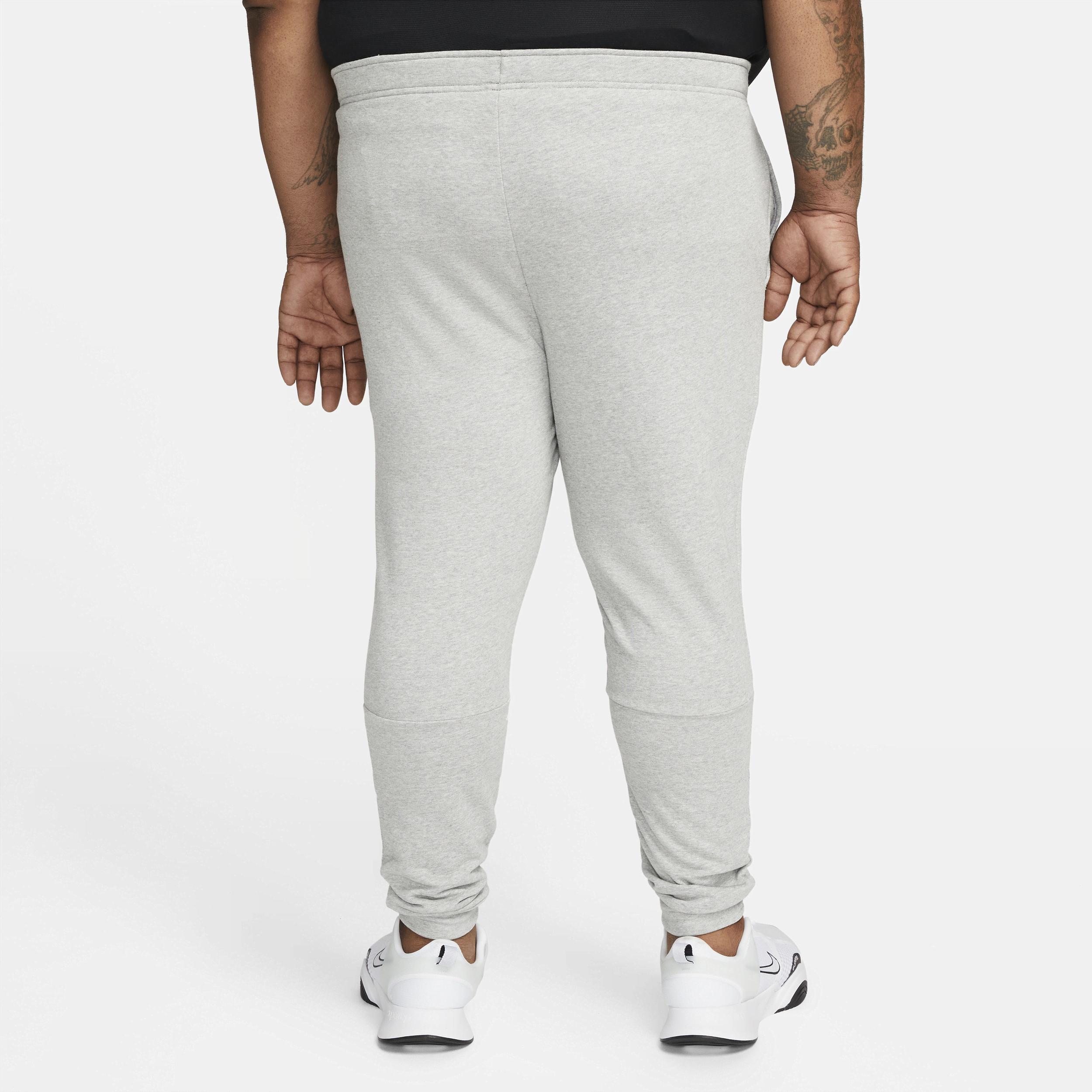 Mens Nike Dri-FIT Fleece Training Pants Grey Product Image