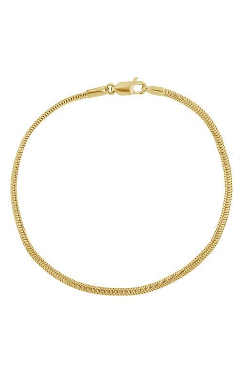 Bony Levy Mens 14K Gold Cable Chain Bracelet Product Image