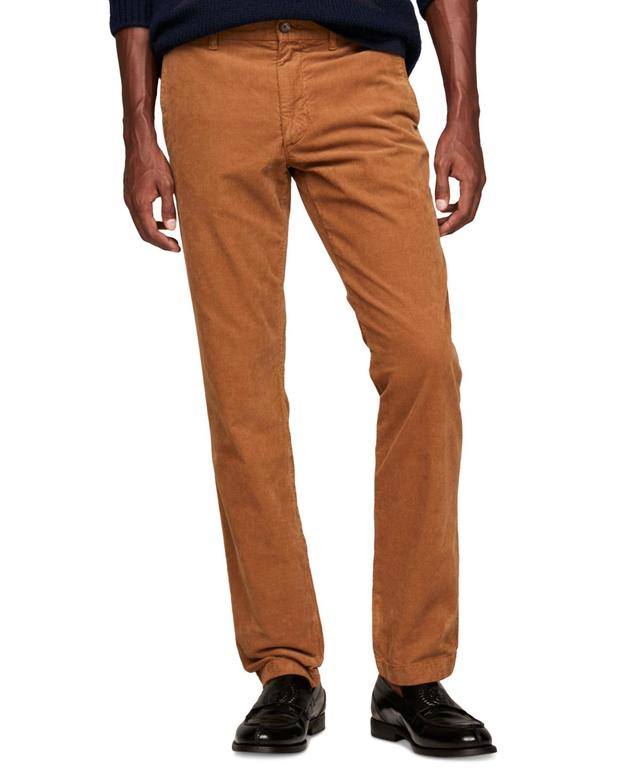 Tommy Hilfiger Mens Denton Slim Straight-Fit Corduroy Chino Pants Product Image