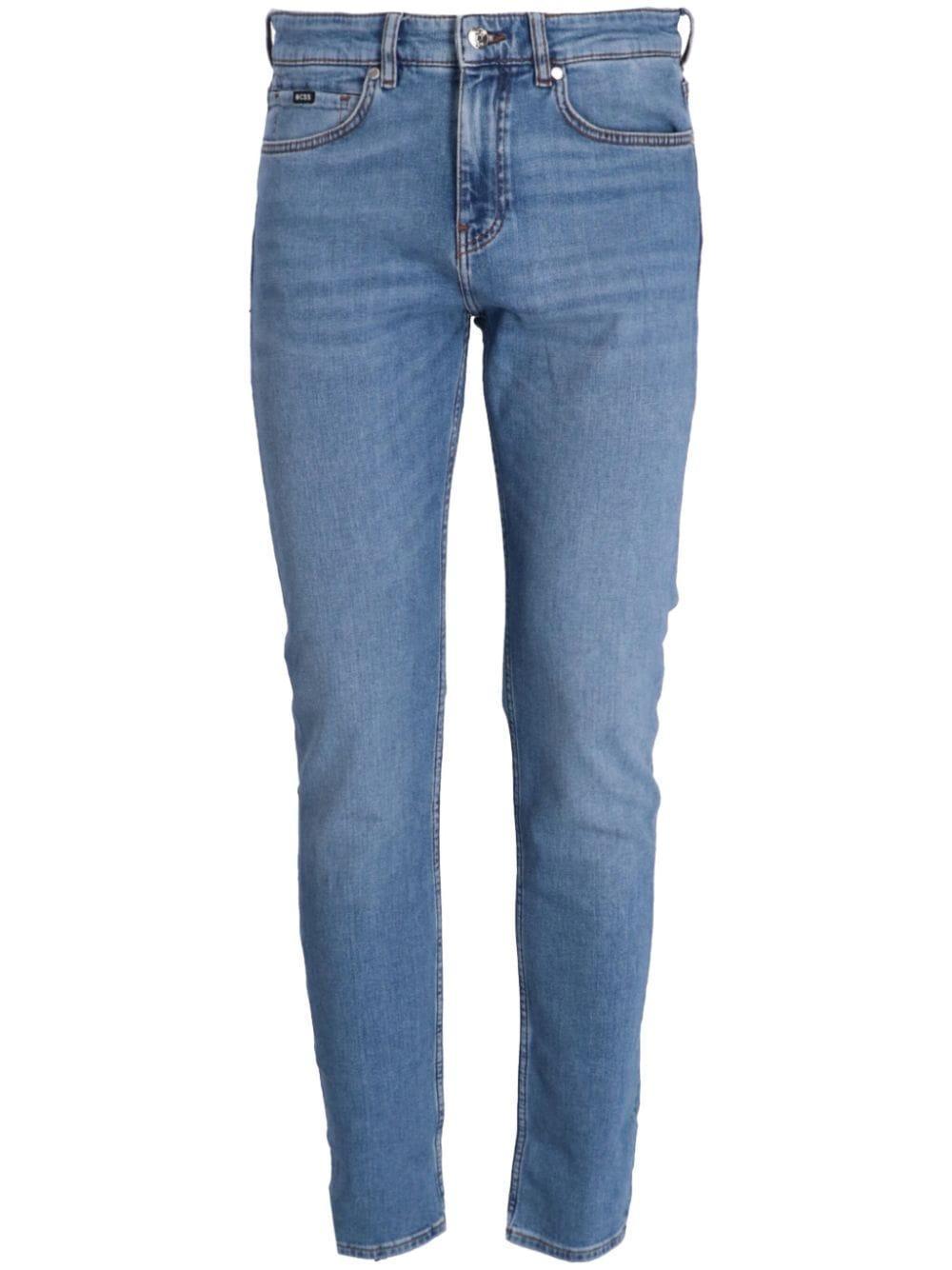 HUGO BOSS Straight-leg Jeans In Blue Product Image