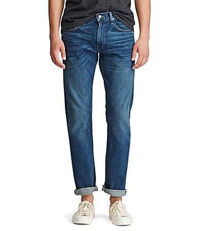 Polo Ralph Lauren Varick Slim Straight Leg Jeans Product Image