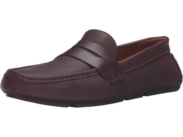 Massimo Matteo Pitstop Penny Driver (Brown) Men's Slip on  Shoes Product Image