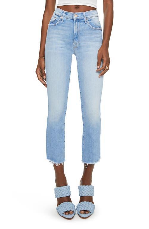 Womens The Insider Crop Step Fray Jeans product image