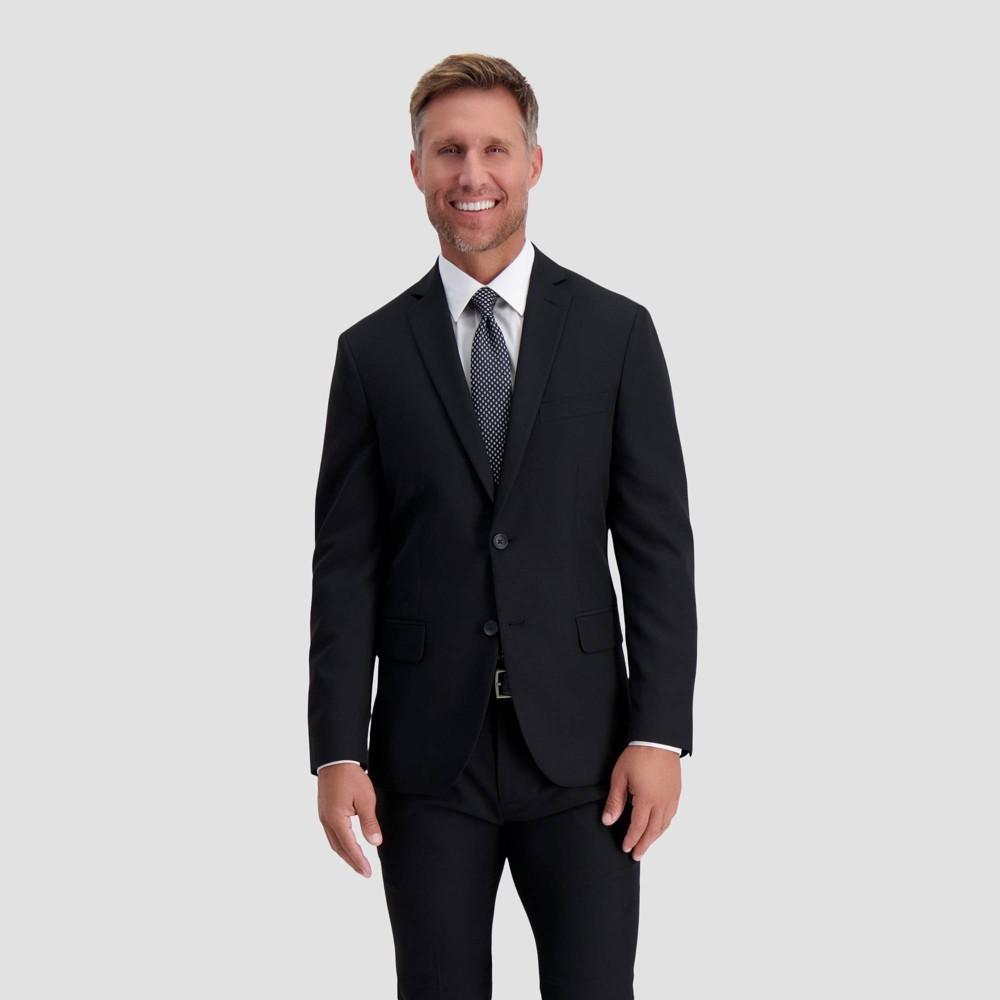 Haggar H26 Mens Flex Series Ultra Slim Suit Coat - Black 38 Product Image