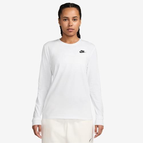 Nike Sportswear Club Women's Long-Sleeve T-Shirt Product Image